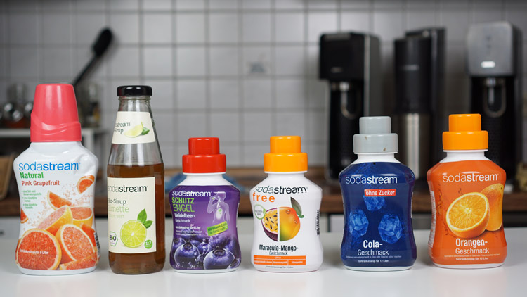 SodaStream Sirup Sorten